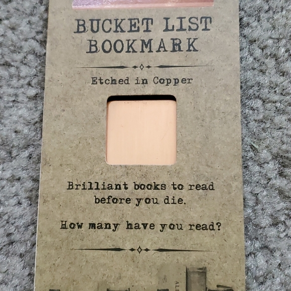 Bucket list copper bookmark plus tons of extras - Picture 3 of 11